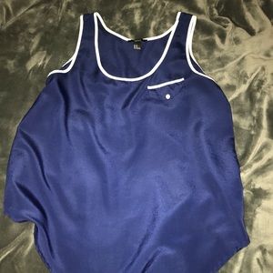 Forever21 Royal Blue Sleeveless Top